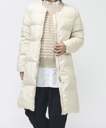 ティゴラ TIGORA アルミ蓄熱パデットノーカラーコート