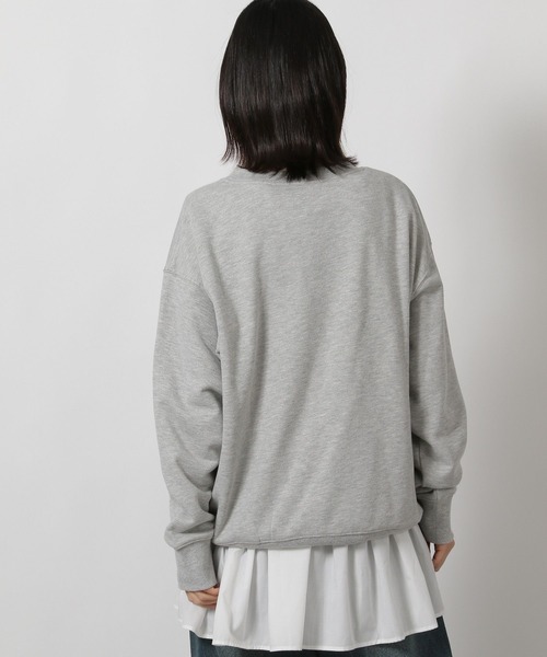 LAKOLE（ラコレ）の「アソートグラフィックスウェット / 606403（スウェット・レディース・グレー/オートミール/チャコール/パープル・FREE）」の7枚目の写真
