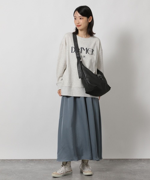 LAKOLE（ラコレ）の「アソートグラフィックスウェット / 606403（スウェット・レディース・グレー/オートミール/チャコール/パープル・FREE）」の16枚目の写真