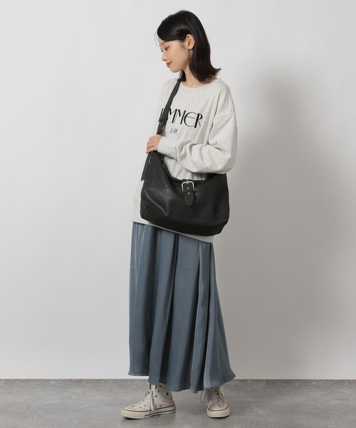 LAKOLE（ラコレ）の「アソートグラフィックスウェット / 606403（スウェット・レディース・グレー/オートミール/チャコール/パープル・FREE）」の17枚目の写真