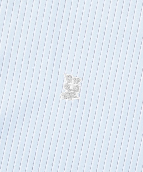 HUF(ハフ)の「MEGABLAST STRIPE LS SHIRT(シャツ/ブラウス・メンズ・ライトパープル/ライトブルー・M/L/XL/XXL/S)」の12枚目の写真