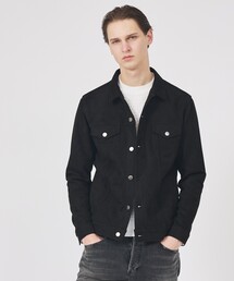 ABAHOUSE GRAY | 【スエードライク】トラッカー ジャケット(ブルゾン)