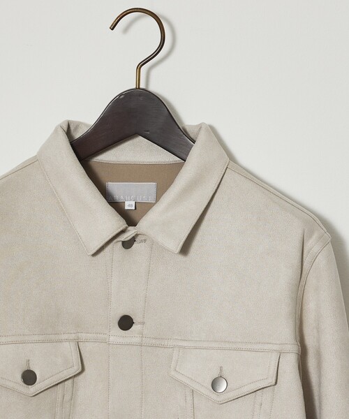 ABAHOUSE GRAY（アバハウスグレイ）の「【スエードライク】トラッカー ジャケット（ブルゾン・メンズ・グレイッシュベージュ/ライトブラウン/ブラック・46/48/50）」の19枚目の写真