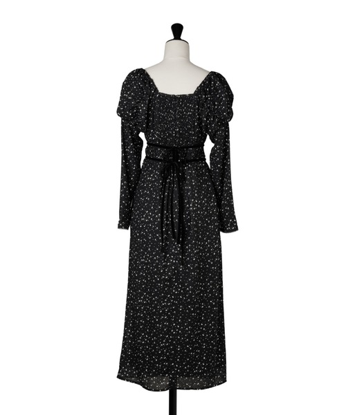 ワンピース Capucine Bloom Sleeve Chiffon Dress Capucine Bloom Sleeve Chiffon Dress（ワンピース）｜Her lip to