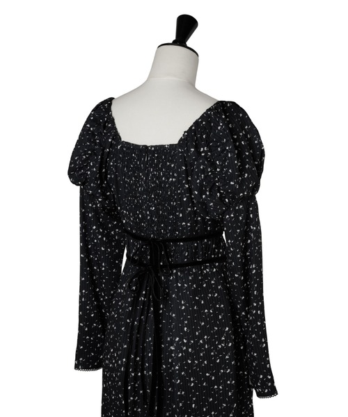 ワンピース Capucine Bloom Sleeve Chiffon Dress Capucine Bloom Sleeve Chiffon Dress