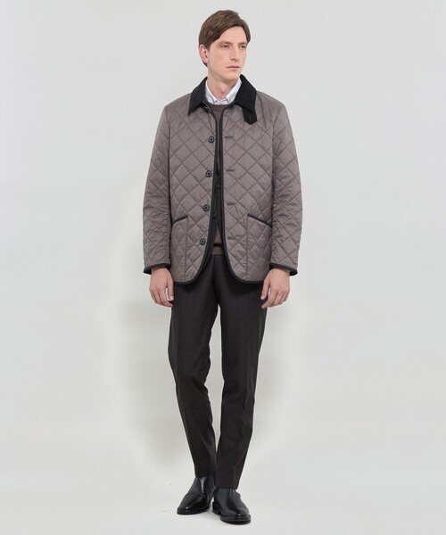 MACKINTOSH LONDON（マッキントッシュ ロンドン）の「【WATSON】ポリエステルキルティングブルゾン（ブルゾン・メンズ・ブラック/ベージュ系その他7/イエロー系その他4・44/38/36/40/42）」の5枚目の写真