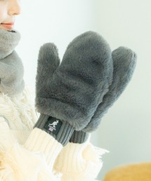 KANGOL（カンゴール）の「ストラップ紐付きファーミトングローブ（手袋）」