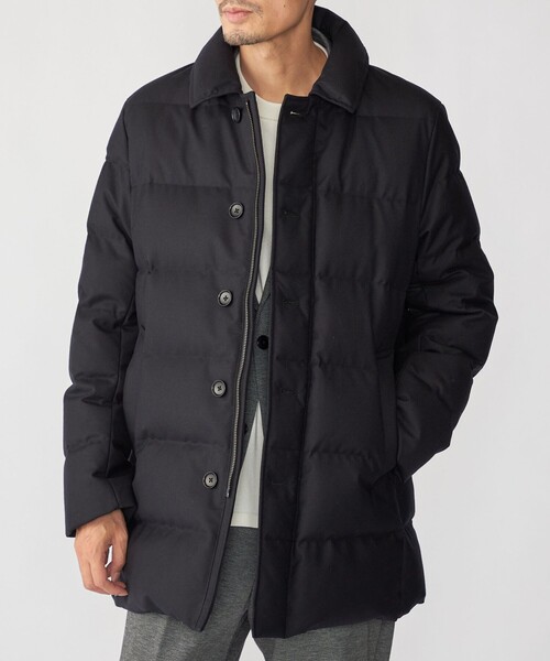 SHIPS（シップス）の「SHIPS: ウール 河田ダウン ピーコート（ダウン