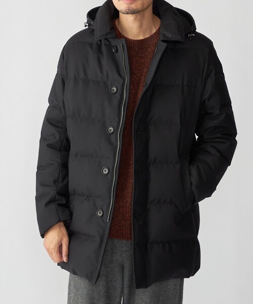 SHIPS: ウール 河田ダウン ピーコート（ダウンジャケット/コート
