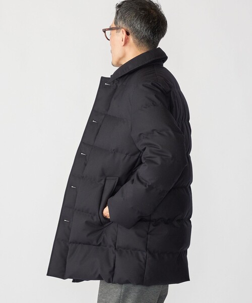 SHIPS: ウール 河田ダウン ピーコート（ダウンジャケット/コート