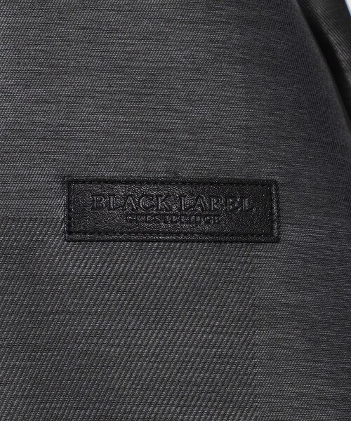 BLACK LABEL CRESTBRIDGE（ブラックレーベル・クレストブリッジ）の「【WEB限定】シャドーチェックパデッドMA-1（ブルゾン・メンズ・ネイビー/グレー系その他・M/L/XL）」の4枚目の写真