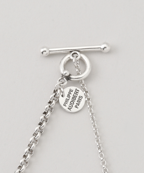 IENA（イエナ）の「PHILIPPE AUDIBERT/フィリップ・オーディベール COXS5750  pearl neckla ネックレス（ネックレス・レディース・シルバー・FREE）」の3枚目の写真