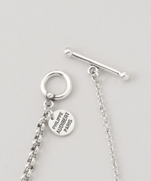 IENA（イエナ）の「PHILIPPE AUDIBERT/フィリップ・オーディベール COXS5750  pearl neckla ネックレス（ネックレス・レディース・シルバー・FREE）」の4枚目の写真