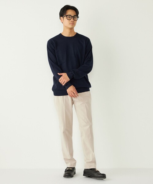SHIPS Colors（シップス カラーズ）の「SHIPS Colors:〈手洗い可能〉AVANT(R) コーデュロイ スラックス（スラックス・メンズ・ベージュ/ネイビー/ブラウン・44/46/48/50/52）」の22枚目の写真