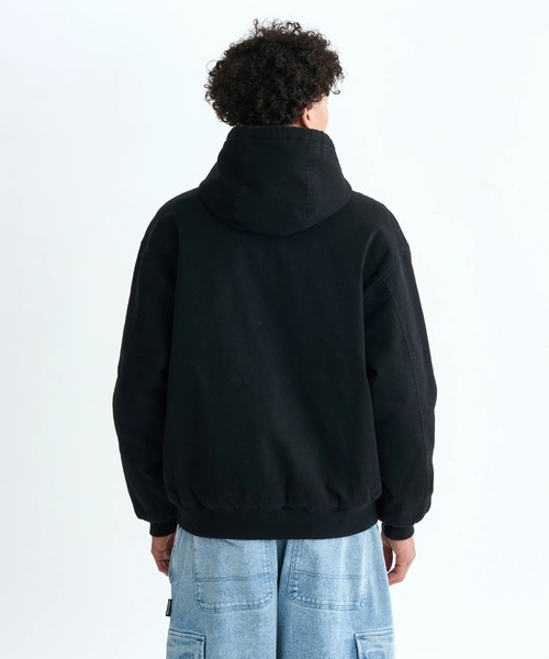 DC SHOES（ディーシーシューズ）の「25 PADDED HOOD JACKET/DCジップアップフーディーブルゾン（ブルゾン・メンズ・ライトインディゴブルー/ブラック系その他/ブラック/ブラック系その他2・MEDIUM/LARGE/X-LARGE）」の5枚目の写真