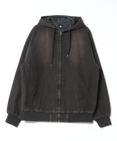 DC SHOES（ディーシーシューズ）の「25 PADDED HOOD JACKET/DCジップアップフーディーブルゾン（ブルゾン・メンズ・ライトインディゴブルー/ブラック系その他/ブラック/ブラック系その他2・MEDIUM/LARGE/X-LARGE）」の11枚目の写真