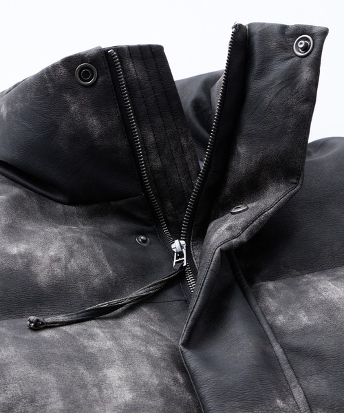 Spielio】Vintage like high neck padded jacket / ヴィンテージライク