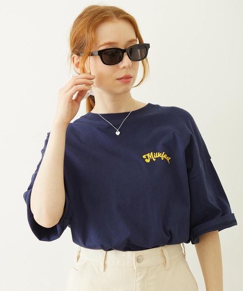 MILKFED.(ミルクフェド)の「MILKFED. LOGO SQUARE SUNGLASSES(サングラス・レディース・ブラック/グレー/ブルー・ONE SIZE)」の1枚目の写真