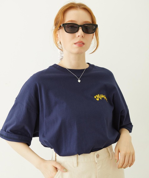 MILKFED.(ミルクフェド)の「MILKFED. LOGO SQUARE SUNGLASSES(サングラス・レディース・ブラック/グレー/ブルー・ONE SIZE)」の14枚目の写真
