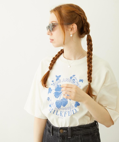 MILKFED.(ミルクフェド)の「MILKFED. LOGO SQUARE SUNGLASSES(サングラス・レディース・ブラック/グレー/ブルー・ONE SIZE)」の18枚目の写真