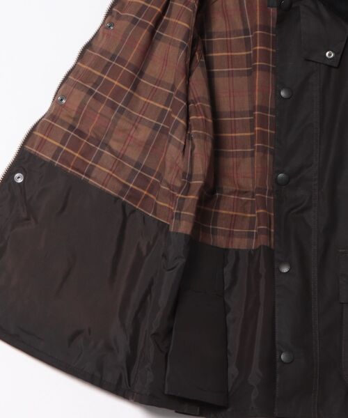 Barbour（バブアー）の「[別注]オーバーサイズ ビデイル(ワックスド コットン)(UNISEX)（ブルゾン・メンズ・ダークブラウン・36/38/40/34）」の6枚目の写真