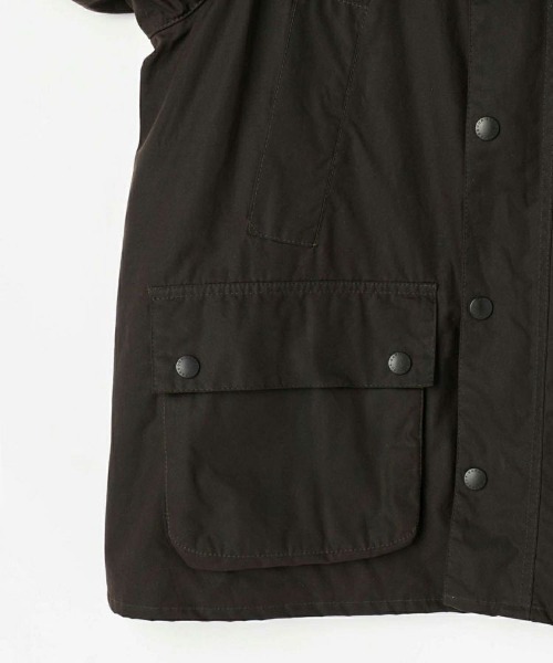 Barbour（バブアー）の「[別注]オーバーサイズ ビデイル(ワックスド コットン)(UNISEX)（ブルゾン・メンズ・ダークブラウン・36/38/40/34）」の13枚目の写真