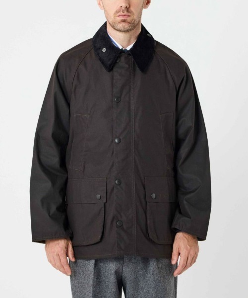 Barbour（バブアー）の「[別注]オーバーサイズ ビデイル(ワックスド コットン)(UNISEX)（ブルゾン・メンズ・ダークブラウン・36/38/40/34）」の2枚目の写真