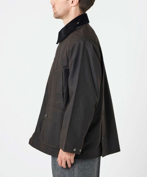 Barbour（バブアー）の「[別注]オーバーサイズ ビデイル(ワックスド コットン)(UNISEX)（ブルゾン・メンズ・ダークブラウン・36/38/40/34）」の3枚目の写真