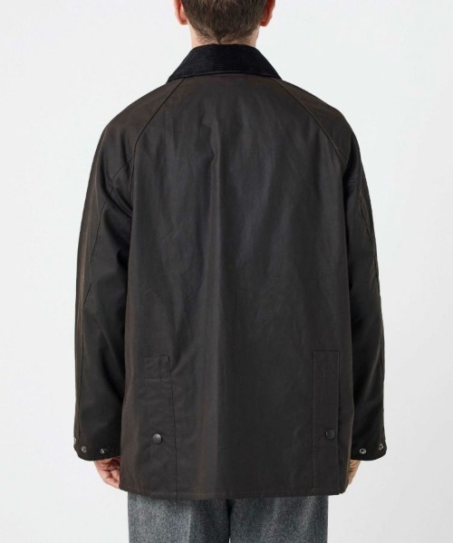Barbour（バブアー）の「[別注]オーバーサイズ ビデイル(ワックスド コットン)(UNISEX)（ブルゾン・メンズ・ダークブラウン・36/38/40/34）」の4枚目の写真