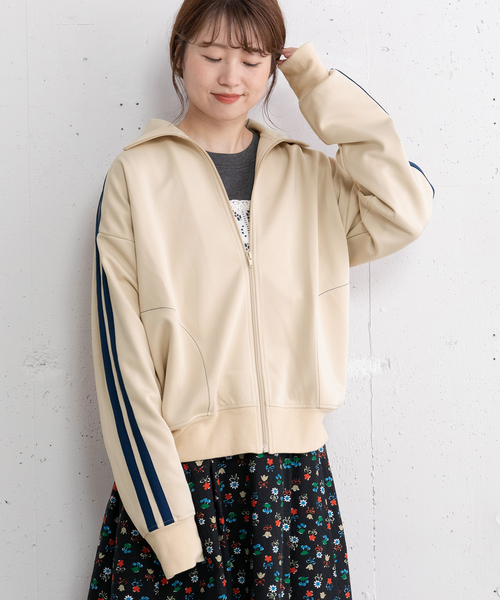 POU DOU DOU（プードゥドゥ）の「pdd刺繍トラックジャケット（その他アウター・レディース・ブルー/レッド/ベージュ・M）」の17枚目の写真