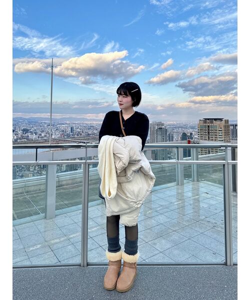 AVANDRESS(アバンドレス )の「Balloon Ribbed Cardigan BLACK(カーディガン/ボレロ・レディース・その他・SMALL/MEDIUM)」の14枚目の写真