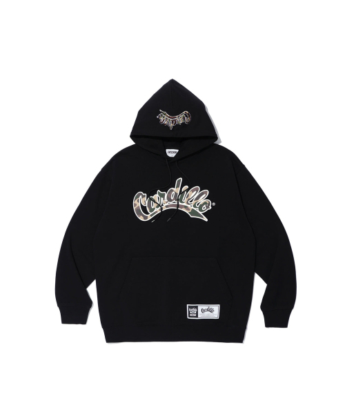 FREEDOM(フリーダム)の「カディロ オーバーサイズ フードパーカー (ブラック/カモ)(パーカー・メンズ・その他・MEDIUM/LARGE/X-LARGE/XX-LARGE/XXXX-LARGE)」の2枚目の写真