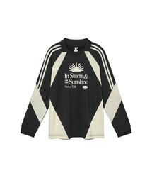 Kijun（キジュン）の「Sunshine Football T-Shirt UNISEX Black Cream（Tシャツ/カットソー）」
