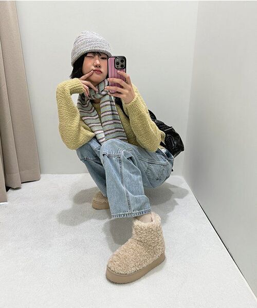 MUSINSA STANDARD WOMAN（ムシンサスタンダードウーマン）の「ウィメンズデニムダブルニカーペンターパンツ[ライトインディゴ]（デニムパンツ・レディース・その他・30/24/25/26/27/28/29）」の10枚目の写真