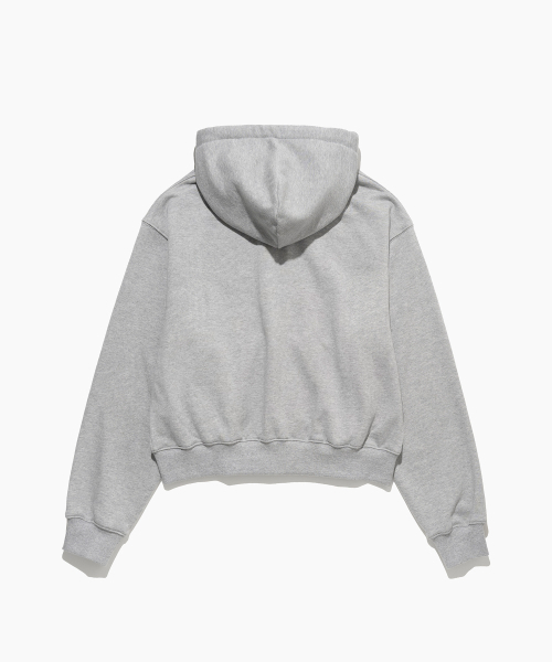 TTUDEMENT(トュードメント)の「ESSENTIAL ZIP-UP HOODIE MEL GREY(パーカー・レディース・その他・FREE)」の5枚目の写真