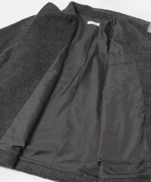 SENSE OF PLACE by URBAN RESEARCH（センスオブプレイスバイアーバンリサーチ）の「マルチカラーシャギーコート（その他アウター・レディース・チャコールグレー/ベージュ/ブラウン・ONE）」の16枚目の写真