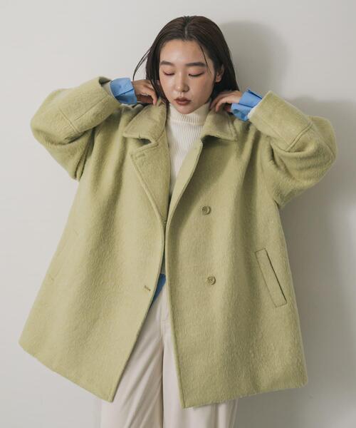 マルチカラーシャギーコート（その他アウター）｜SENSE OF PLACE by