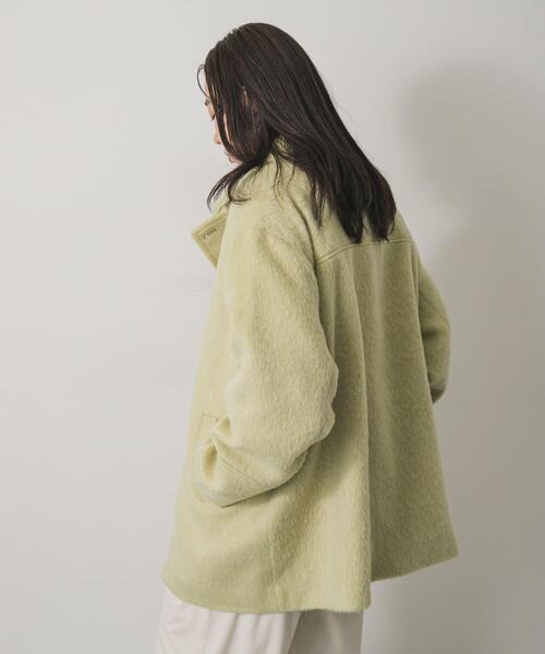 SENSE OF PLACE by URBAN RESEARCH（センスオブプレイスバイアーバンリサーチ）の「マルチカラーシャギーコート（その他アウター・レディース・チャコールグレー/ベージュ/ブラウン・ONE）」の22枚目の写真