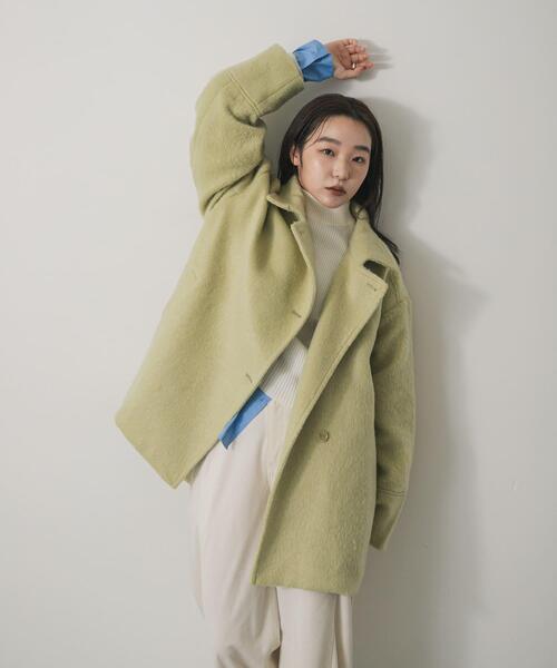 マルチカラーシャギーコート（その他アウター）｜SENSE OF PLACE by