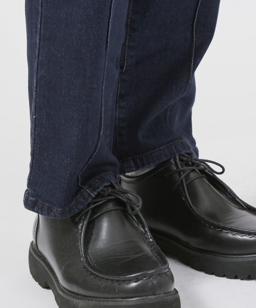 LUXSTYLE(ラグスタイル)の「テーパードストレッチデニムパンツ(デニムパンツ・メンズ・ブルー系その他/ブルー/インディゴブルー・L/M/XL)」の12枚目の写真