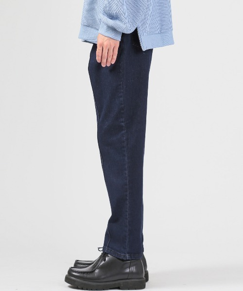 LUXSTYLE(ラグスタイル)の「テーパードストレッチデニムパンツ(デニムパンツ・メンズ・ブルー系その他/ブルー/インディゴブルー・L/M/XL)」の15枚目の写真