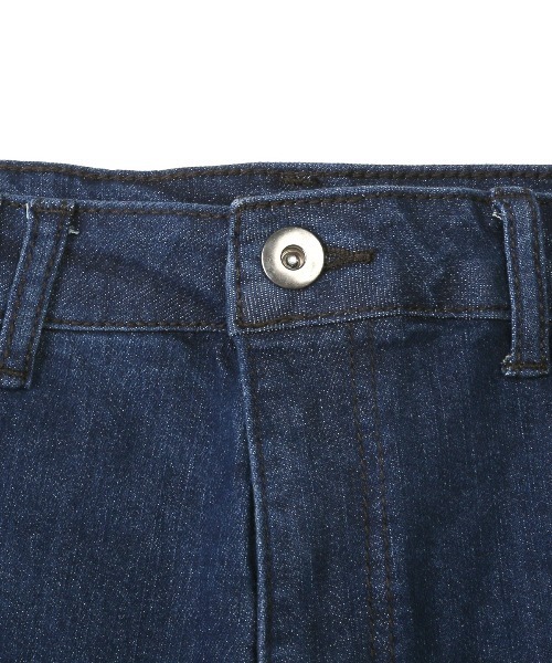 LUXSTYLE(ラグスタイル)の「テーパードストレッチデニムパンツ(デニムパンツ・メンズ・ブルー系その他/ブルー/インディゴブルー・L/M/XL)」の21枚目の写真
