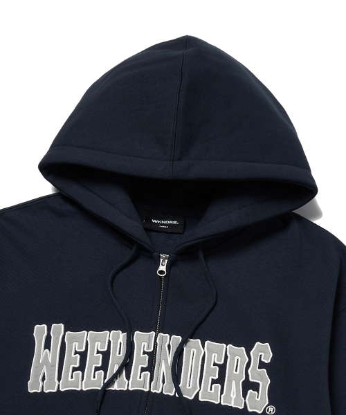 WKNDRS(ウィーキャンドース)の「COWBOYS ZIPUP HOODIE (NAVY)(パーカー・レディース・その他・X-LARGE/MEDIUM/LARGE)」の3枚目の写真