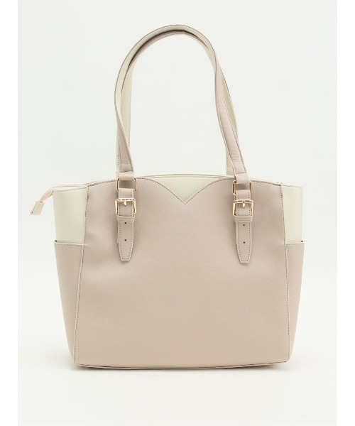 m.f.editorial（エムエフエディトリアル）の「【A4対応 10ポケット 鞄】m.f.エディトリアルレディース トートバッグ（トートバッグ・レディース・ベージュ/ブラック・FREE）」の10枚目の写真