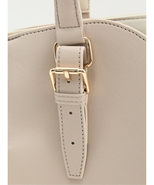 m.f.editorial（エムエフエディトリアル）の「【A4対応 10ポケット 鞄】m.f.エディトリアルレディース トートバッグ（トートバッグ・レディース・ベージュ/ブラック・FREE）」の13枚目の写真