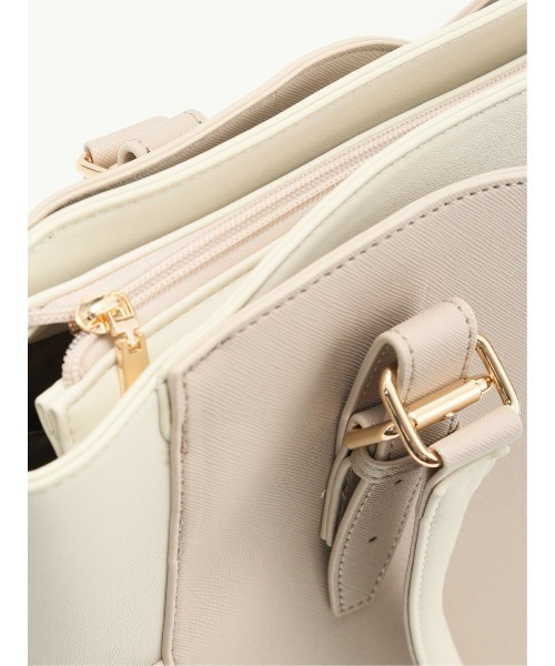 m.f.editorial（エムエフエディトリアル）の「【A4対応 10ポケット 鞄】m.f.エディトリアルレディース トートバッグ（トートバッグ・レディース・ベージュ/ブラック・FREE）」の16枚目の写真