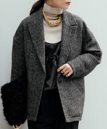 GALLEST（ギャレスト）の「ネップツイードコクーンジャケット（チェスターコート）」