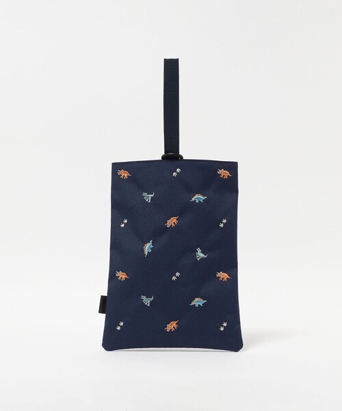 MEI(メイ)の「【別注】<MEI>シューズバッグ(恐竜) / キッズ(トートバッグ・キッズ・ネイビー・FREE)」の3枚目の写真