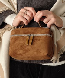 ZAKKA-BOX | スウェ―ドバニティバッグ(ハンドバッグ)
