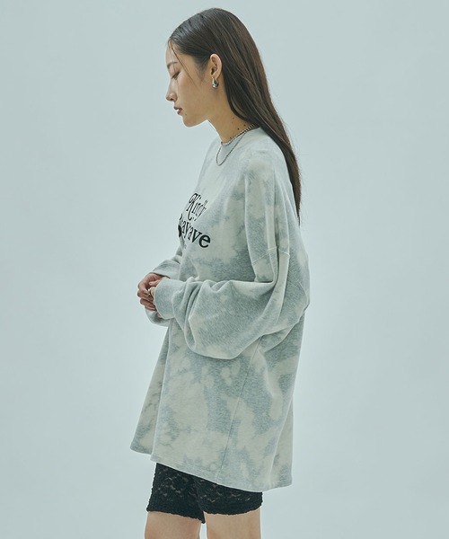 セール】(mag.by c)BLEACH L/S SWEAT（スウェット）｜ROSE BUD（ローズ